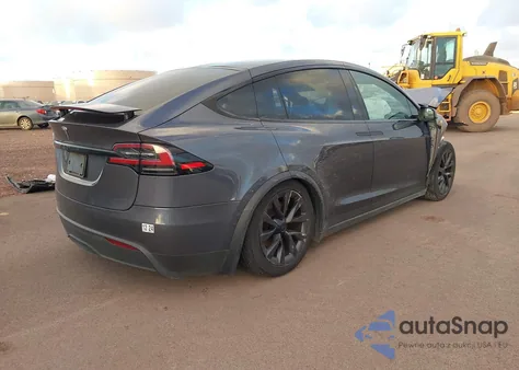 2023 Tesla Model X Dual Motor All-Wheel Drive/Standard Range z USA, uszkodzony, nr VIN 7SAXCDE58PF372315
